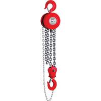 Chain Hoist, 8' Lift, 11023 lbs. (5 tons) Capacity Cantin et fils