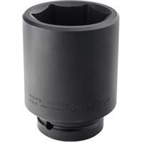 Socket, Impact, 2-9/16", 1" Drive, 6 Points, Deep Cantin et fils