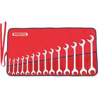 Full Polish Angle Wrench Set, Open-Ended, 14 Pieces, Imperial Cantin et fils