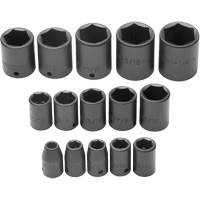 Socket Set, 6 Pcs, Impact, 1/2" Drive Size Cantin et fils