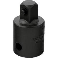 Socket Adapter, Impact, 1/2" Drive, 3/8" Socket, 1-7/16" L Cantin et fils