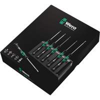 Micro Series Screwdriver Set with Rack, 6 Pcs. Cantin et fils