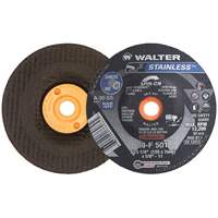 Meule STAINLESS, 5" x 1/4", Arbre 5/8"-11, Oxyde d'aluminium, Type 28S Cantin et fils