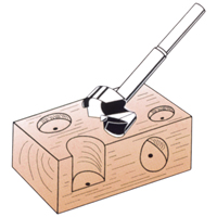Forstner Bit, 2/5", 8 mm Shank, 3-1/2" Length Cantin et fils
