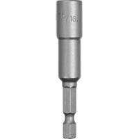 Tourne-&eacute;crou, Embout 5/16", Prise 1/4", 2-9/16" lo, Magn&eacute;tique Cantin et fils