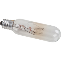 BULB INCAN. T6 CLEAR CAN;DELABRA 15W 145V 1/PACK Cantin et fils