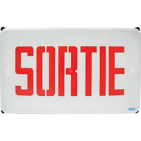 Enseignes Sortie Aqua NEMA 4x, DEL, &agrave; raccordement fixe, Français Cantin et fils