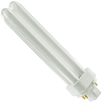 Compact Fluorescent Lamps, T4, 26 W, 3500 K, G24Q-3 Base, 12000 hrs. Cantin et fils