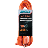 Cordon rallonge, Int&eacute;rieur/ext&eacute;rieur, SJTW, AWG 16/3, 13 A, 10' Cantin et fils