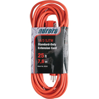Cordon rallonge, Int&eacute;rieur/ext&eacute;rieur, SJTW, AWG 16/3, 13 A, 25' Cantin et fils