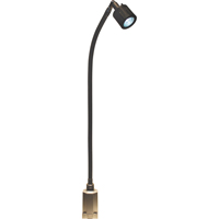LS Series High-Output Flexible Light, 5 W, LED, 27" Neck, Black Cantin et fils