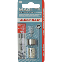 Ampoule de rechange pour lampe de poche &agrave; 4 piles C & D Cantin et fils