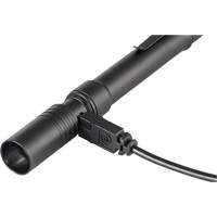 Lampe stylo USB Stylus Pro, DEL, 350 lumens, Corps en Aluminium, piles Rechargeable, Compris Cantin et fils