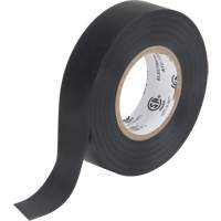 Electrical Tape, 19 mm (3/4") x 18 M (60'), Black, 7 mils Cantin et fils