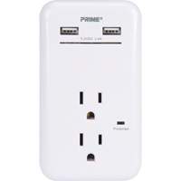 Prime&reg; USB Charger with Surge Protector Cantin et fils