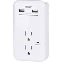 Prime&reg; USB Charger with Surge Protector Cantin et fils
