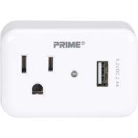 Prime&reg; USB Charger with Surge Protector Cantin et fils