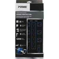 USB Charging Surge Protectors, 12 Outlets, 4200 J, 1875 W, 6' Cord Cantin et fils