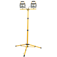 Projecteur double, DEL, 40 W, 4800 lumens, Boîtier en Aluminium Cantin et fils