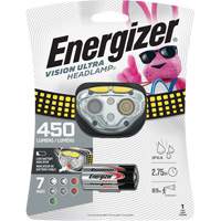 Vision Ultra Industrial Headlamp, LED, 450 Lumens, 2 Hrs. Run Time, AAA Batteries Cantin et fils