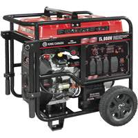 V-Twin Gasoline Generator, 15000 W Surge, 12500 W Rated, 120 V/240 V, 40 L Tank Cantin et fils