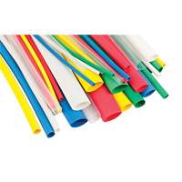 Tube thermor&eacute;tractable, Paroi mince, 1/2', 0,25" (6,35mm) - 0,25" (6,35mm) Cantin et fils