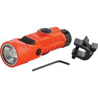 Lame de poche &agrave; alimentation multiple &agrave; angle droit pour casque Vantage 180 X, DEL, Piles Rechargeable/CR123A, Polym&egrave;re de nylon Cantin et fils