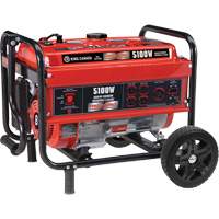 Generator with Wheel Kit, 5100 W Surge, 4000 W Rated, 120 V/240 V, 15 L Tank Cantin et fils