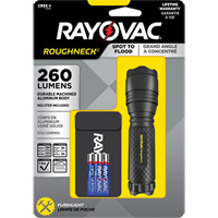 Lampe de poche tactique &agrave; faisceaux concentr&eacute; et large, DEL, 320 lumens, Piles AAA Cantin et fils