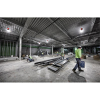 RADIUS Temporary Site Light, LED, 130 W, 15000 Lumens Cantin et fils