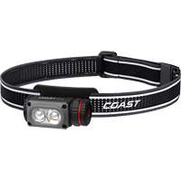 Lampe frontale COAST WPH10R &agrave; deux couleurs avec aimant et agrafe, DEL, 500 lumens, 3,25 hres de fonctionnement, piles Rechargeable Cantin et fils