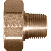 Swivel Connector, 1/2" Dia, Brass Cantin et fils