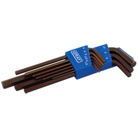Long Arm Hex Key Set, 9 Pcs., Metric Cantin et fils