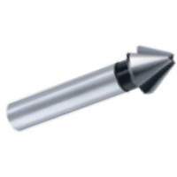 Fraise conique, 12,5 mm, Acier rapide, Angle de 60°, 3 cannelures Cantin et fils