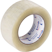 Box Sealing Tape, Hot Melt Adhesive, 1.6 mils, 50 mm (2") x 132 m (433') Cantin et fils