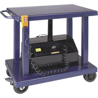 Hydraulic Lift Table, Steel, 24" W x 36" L, 2000 lbs. Capacity Cantin et fils